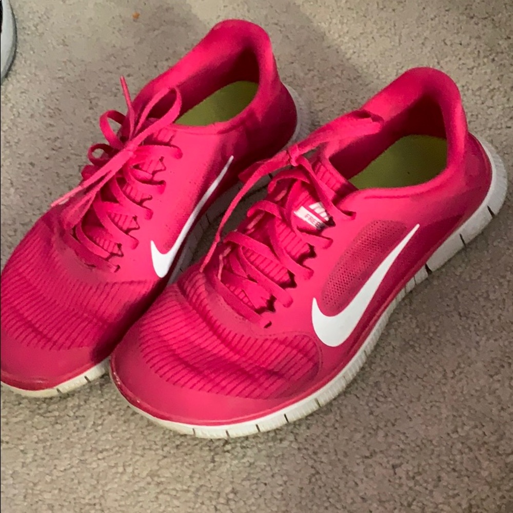 Pink Nikes
